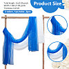 Olycraft 2Pcs 2 Colors Organza Fabrics DIY-OC0012-90A-2