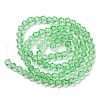 Transparent Glass Beads Strands GLAA-F029-3mm-24-2