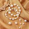 10Style Imitated Pearl Acrylic Beads and CCB Plastic Beads DIY-YW0007-51-5