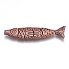 Alloy Fish Beads PALLOY-A13083-R-NR-1