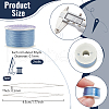  2 Rolls Special Coated Polyester Beading Threads OCOR-NB0002-06G-2