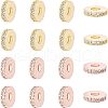 Brass Micro Pave Cubic Zirconia Bead Spacers ZIRC-NB0001-38-1