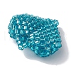Seed Beads Beaded Charms PALLOY-MZ00262-01-4