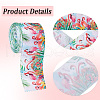 Gorgecraft 10 Yards Printed Polyester Ribbon OCOR-GF0002-47D-7
