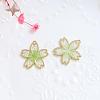 Alloy Enamel Pendants INS-PW0002-06B-02-1