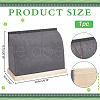 PU Imitation Leather Necklace Stands NDIS-WH0006-19B-2