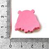 Cute Opauqe Resin Cabochon CRES-I040-01F-3