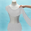 Fingerinspire Polyester Tassel Lace Ribbon OCOR-FG0002-45B-3