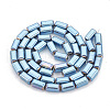 Electroplate Non-magnetic Synthetic Hematite Beads Strands G-N0322-11-3