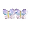 Transparent Epoxy Resin Butterfly Decoden Cabochons CRES-M034-02A-1
