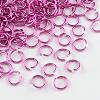 Aluminum Wire Open Jump Rings X-ALUM-R005-0.8x6-20-1