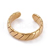 304 Stainless Steel Cuff Rings RJEW-E169-03G-2