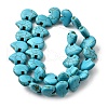 Synthetic Turquoise Bead Strands G-M150-27-01-2