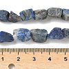 Raw Rough Natural Lapis Lazuli Beads Strands G-M453-C08-5
