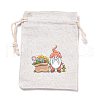 Christmas Cotton Cloth Storage Pouches ABAG-M004-02N-1