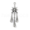 316 Surgical Stainless Steel Big Pendants X-STAS-G349-16AS-1