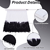 Fingerinspire 2M Two Tone Polyester Tassel Ribbon OCOR-FG0002-37C-4