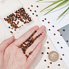  2 Strands Natural Tiger Eye Beads Strands G-NB0004-99-3