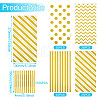 4 Styles OPP Cellophane Candy Storage Bags Sets ABAG-TAC0013-20A-01-4