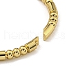 PVD Vacuum Plating 202 Stainless Steel Hinged Bangles for Women Men BJEW-M317-06A-G-3