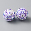 Resin Rhinestone Beads RESI-TAC0004-28O-1