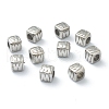 304 Stainless Steel European Beads STAS-H145-01W-P-2