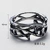 304 Stainless Steel Finger Rings FS-WG2B888-03-2