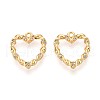 Brass Micro Pave Cubic Zirconia Pendants KK-N263-90G-1