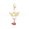 Angel Shell Pearl Pendant Decoration HJEW-JM03440-4