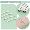   20Pcs 925 Sterling Silver Tube Beads STER-PH0001-80-4