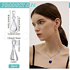 Anti-Tarnish Rhodium Plated 925 Sterling Silver Pendant Bails STER-BC0001-15P-2