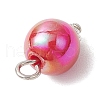 Opaque Acrylic Pendants PALLOY-JF03929-6