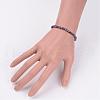 Glass Beaded Stretch Bracelets BJEW-JB02308-02-2