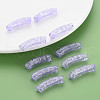 Transparent Crackle Acrylic Beads CACR-S009-001A-N47-6