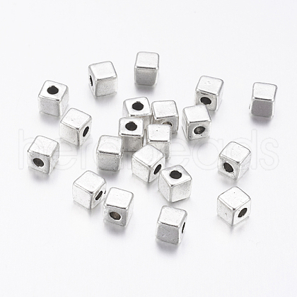 Tibetan Style Alloy Spacer Beads X-LFH10390Y-1