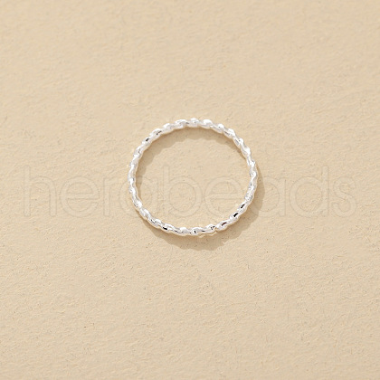 Stainless Steel Twisted Hoop Nose Rings for Women Men WG949CF-03-1