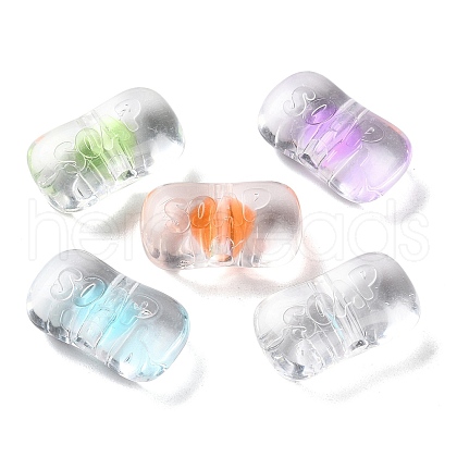 Transparent Acrylic Beads OACR-H112-06B-1