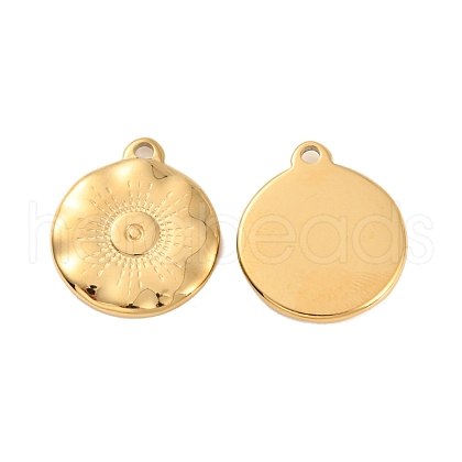 Ion Plating(IP) 304 Stainless Steel Pendants STAS-D051-27G-1