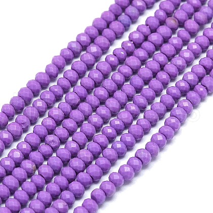 Natural Lepidolite Beads Strands G-G106-A14-01-1
