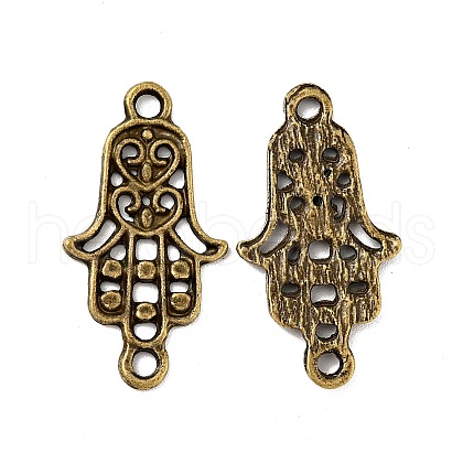 Tibetan Style Alloy Links TIBE-T011-112AB-FF-1