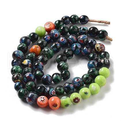 Handmade Nepalese Lampwork Beads LAMP-Z008-09G-1