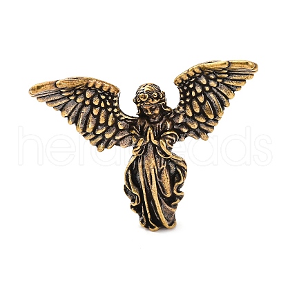 Brass Jesus Angel Display Decorations KK-D370-08AG-1