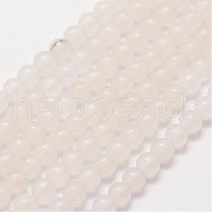 Natural White Jade Beads Strands G-N0190-09-3mm-1