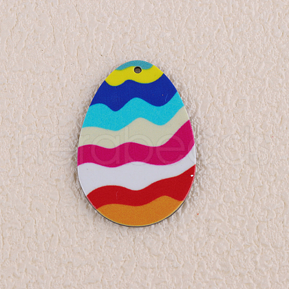 Easter Theme Acrylic Pendants OACR-S003-04A-01-1