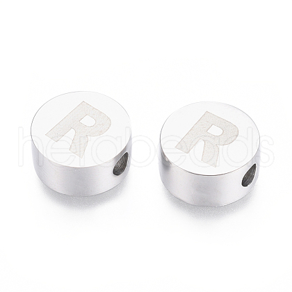 Tarnish Resistant 304 Stainless Steel Beads X-STAS-I126-02P-R-1