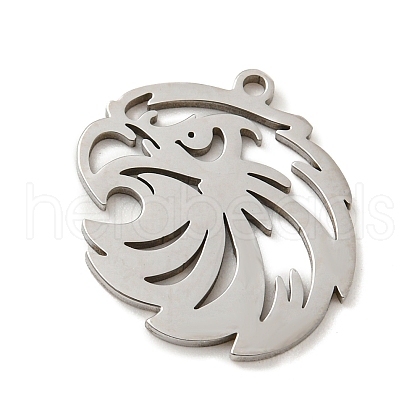 Non-Tarnish 201 Stainless Steel Pendants FIND-Z009-07P-1