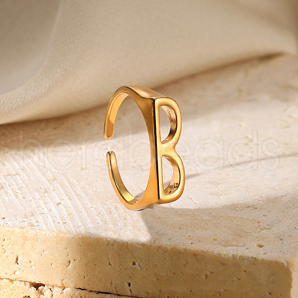 Alloy Adjustable Open Cuff Rings FS-WG3F88F-03-1