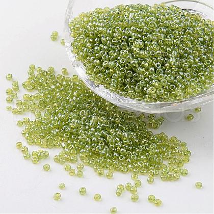 Round Glass Seed Beads X-SEED-A006-2mm-104-1