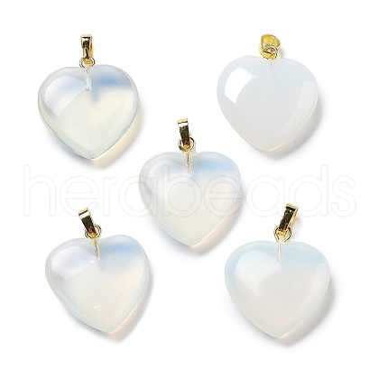 Synthetic Opalite Pendants G-G956-B16-G-1