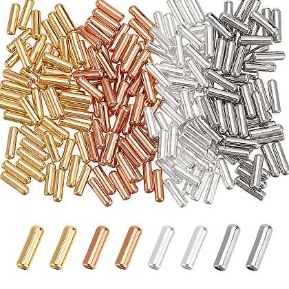  200Pcs 4 Colors Brass Brooch Findings FIND-NB0005-39-1